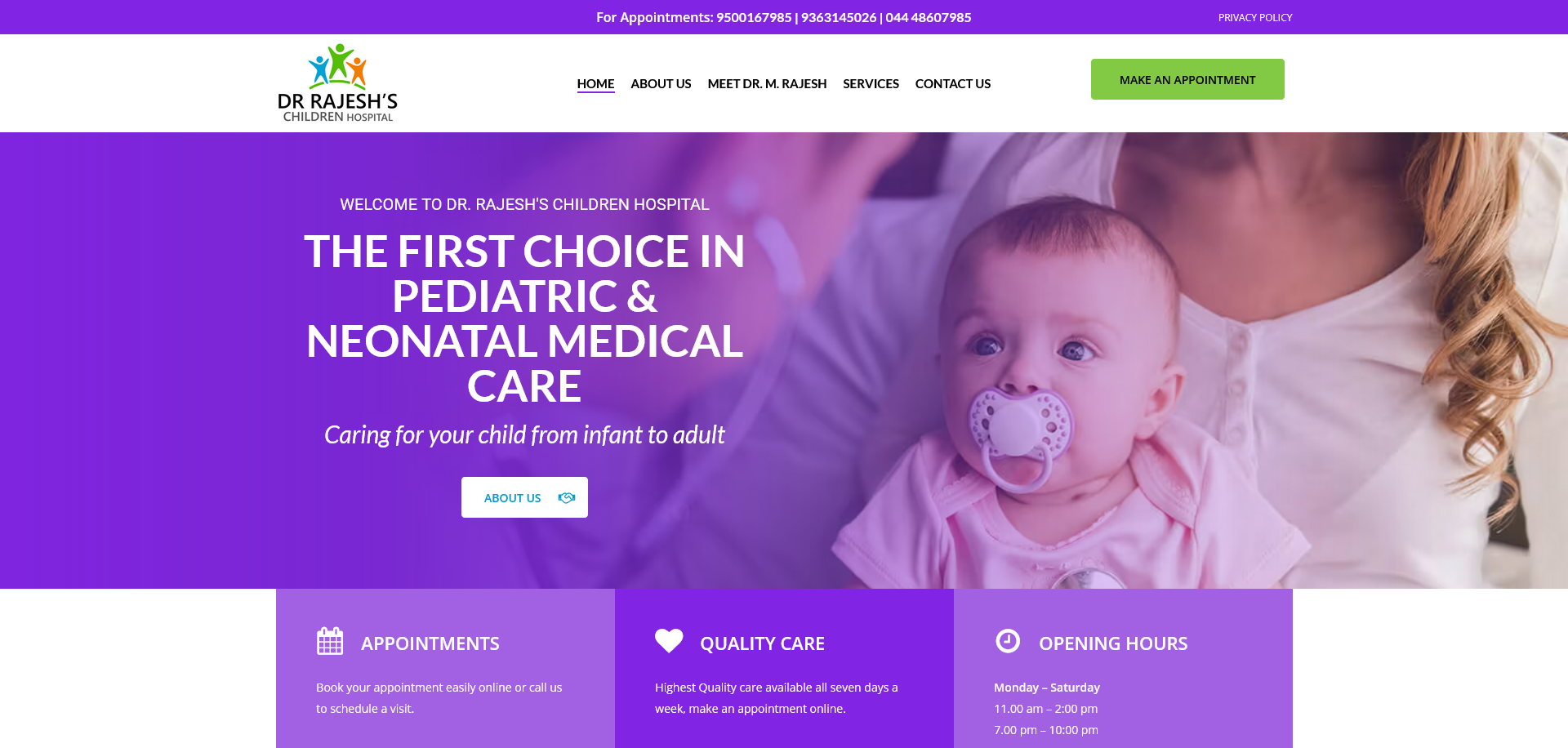 Dr Rajesh Children Hostital