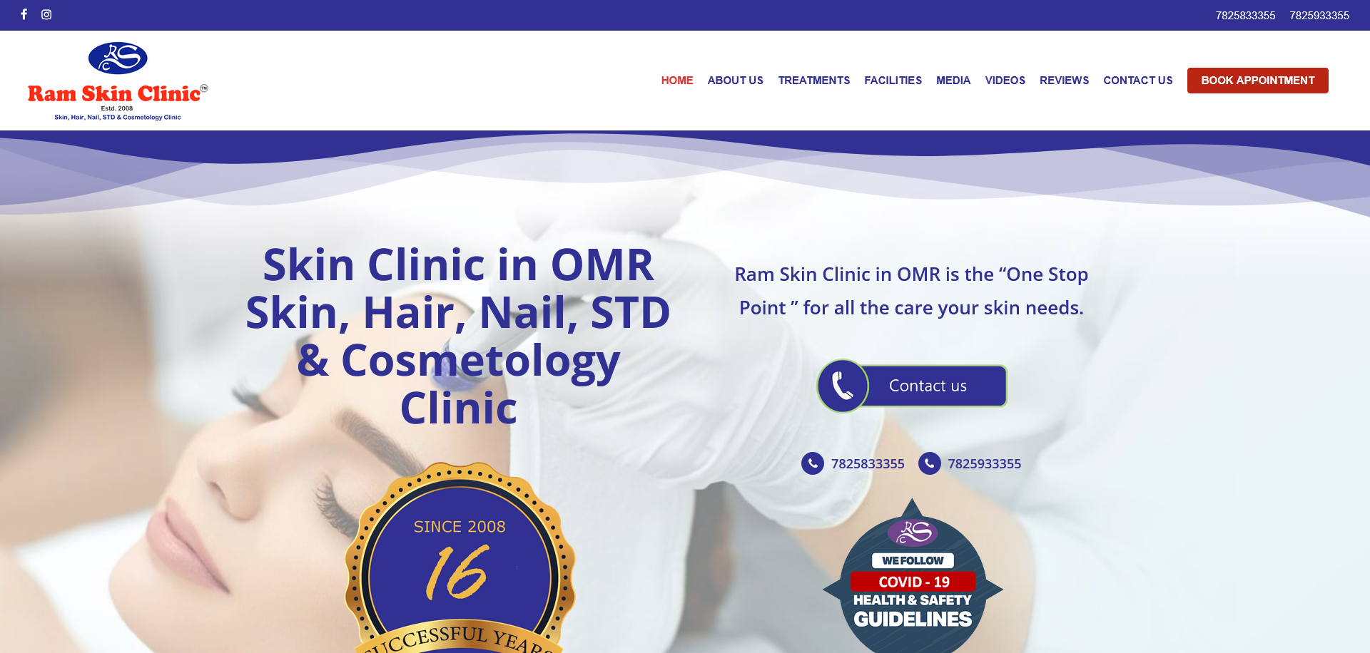 Skin Clinic in OMR Ram Skin Clinic